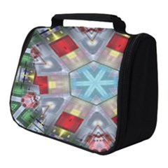 Geometric Symmetrical Symmetry Data Futuristic Full Print Travel Pouch (small) by Ravend