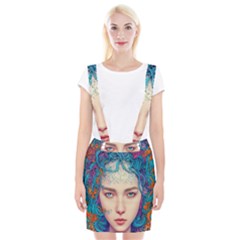 Pepper Colors Girl Braces Suspender Skirt by Sparkle