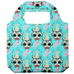 Skullart Foldable Grocery Recycle Bag by Sparkle