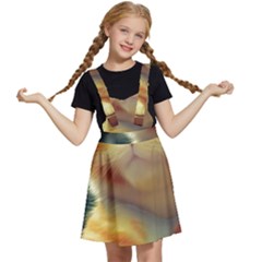 Cute Cat Cat Feline 3d Kids  Apron Dress by Pakemis