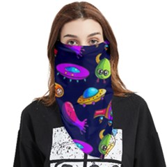 Space Pattern Face Covering Bandana (triangle) by Pakemis