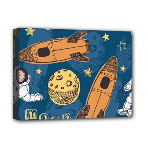 Missile Pattern Deluxe Canvas 16  X 12  (stretched)  by Pakemis