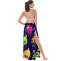 Space Patterns Maxi Chiffon Tie-Up Sarong View2