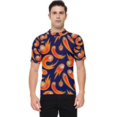 Space Patterns Pattern Men s Short Sleeve Rash Guard by Pakemis