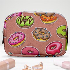 Doughnut Doodle Colorful Seamless Pattern Make Up Pouch (small) by Pakemis