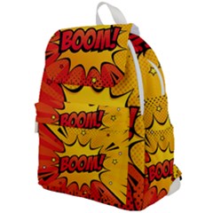 Explosion Boom Pop Art Style Top Flap Backpack by Pakemis