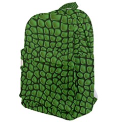 Seamless Pattern Crocodile Leather Classic Backpack by Pakemis