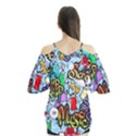 Graffiti Characters Seamless Patterns Flutter Tees View2