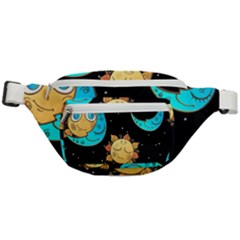 Seamless Pattern With Sun Moon Children Fanny Pack by Pakemis