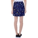 Seamless Pattern With Cartoon Zodiac Constellations Starry Sky Tennis Skirt View2