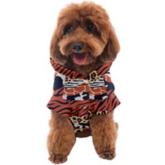 Mixed-animal-skin-print-safari-textures-mix-leopard-zebra-tiger-skins-patterns-luxury-animals-textur Dog Coat by Pakemis