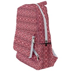 Pink-art-with-abstract-seamless-flaming-pattern Travelers  Backpack by Pakemis