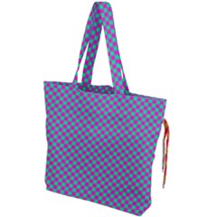 Pattern Drawstring Tote Bag by gasi