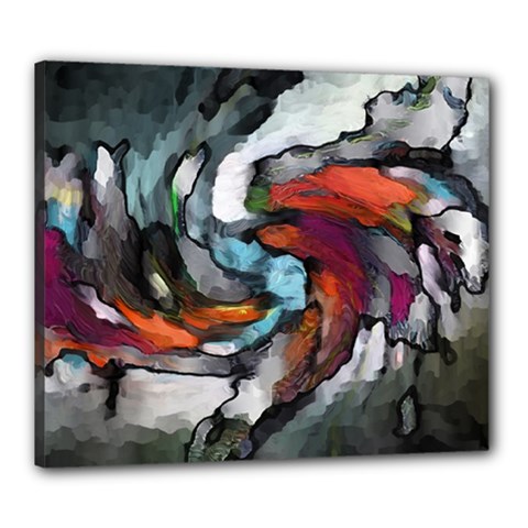 Abstract Art Canvas 24  X 20  (stretched) by gasi