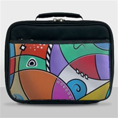 Modern Art Lunch Bag by gasi