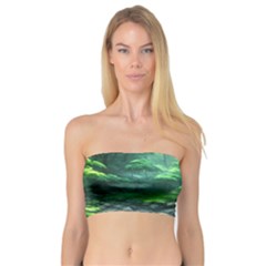 River Forest Woods Nature Rocks Japan Fantasy Bandeau Top by Uceng