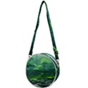 River Forest Woods Nature Rocks Japan Fantasy Crossbody Circle Bag View1