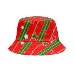 Christmas Paper Star Texture Bucket Hat by Uceng