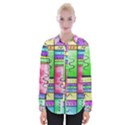 Colorful pattern Womens Long Sleeve Shirt View1