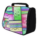 Colorful pattern Full Print Travel Pouch (Small) View1