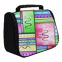 Colorful pattern Full Print Travel Pouch (Small) View2