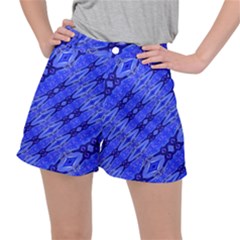 Abstract Tech Modern Pattern Ripstop Shorts by dflcprintsclothing