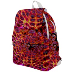 Fractal Black Texture Wallpaper Art Design Top Flap Backpack by Pakemis