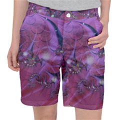 Fractal Math Abstract Abstract Art Pocket Shorts by Ravend
