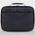 Small Grey Black Plaid Full Print Lunch Bag View1