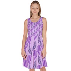 Unicorn Butterfly Knee Length Skater Dress With Pockets by Sparkle