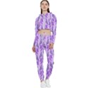 Unicorn Butterfly Cropped Zip Up Lounge Set View1