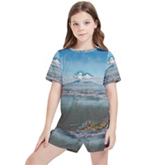 Napoli - Vesuvio Kids  Tee And Sports Shorts Set by ConteMonfrey