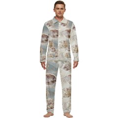 There`s Not Such A Thing As Too Much Garlic! Men s Long Sleeve Velvet Pocket Pajamas Set by ConteMonfrey