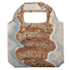 Bread Is Life - Italian Food Premium Foldable Grocery Recycle Bag by ConteMonfrey