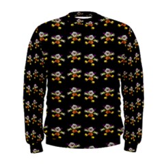 Dancing Clowns Black Men s Sweatshirt by TetiBright