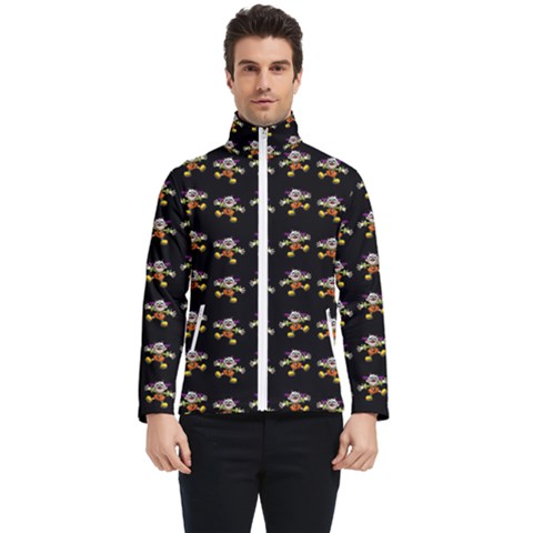 Dancing Clowns Black Men s Bomber Jacket by TetiBright