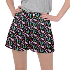 Retro Arrows Ripstop Shorts by Sparkle