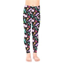 Retro Arrows Kids  Classic Winter Leggings by Sparkle