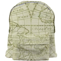 Vintage Mapa Mundi  Giant Full Print Backpack by ConteMonfrey