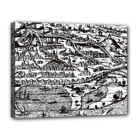 Old Civilization Canvas 14  X 11  (stretched) by ConteMonfrey