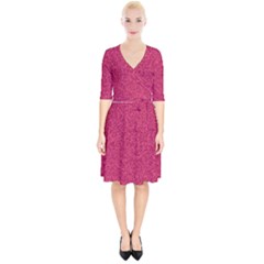 Aero Png-50red Wrap Up Cocktail Dress by cw29471