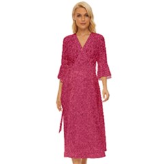 Aero Png-50red Midsummer Wrap Dress by cw29471