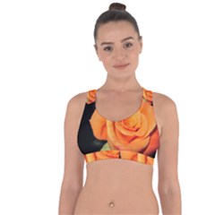 Color Of Desire Cross String Back Sports Bra by tomikokhphotography