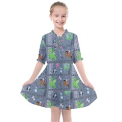 Micro Dnd Kids  All Frills Chiffon Dress by NerdySparkleGoth