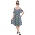 Micro Dnd Kids  Cut Out Shoulders Chiffon Dress View2