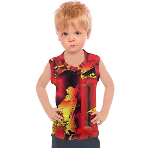 Red Light Ii Kids  Sport Tank Top by MRNStudios