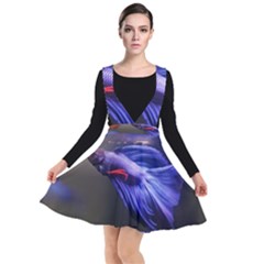 Betta Fish Photo And Wallpaper Cute Betta Fish Pictures Plunge Pinafore Dress by StoreofSuccess