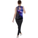 Betta Fish Photo And Wallpaper Cute Betta Fish Pictures Mock Neck Chiffon Sleeveless Top View2