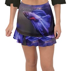 Betta Fish Photo And Wallpaper Cute Betta Fish Pictures Fishtail Mini Chiffon Skirt by StoreofSuccess