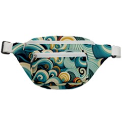 Waves Ocean Sea Abstract Whimsical (1) Fanny Pack